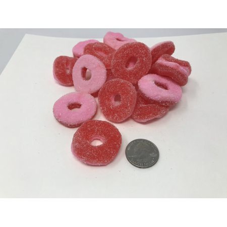 Gummi Watermelon Rings 2 Pounds Bulk Gummy Rings Gummy Candy