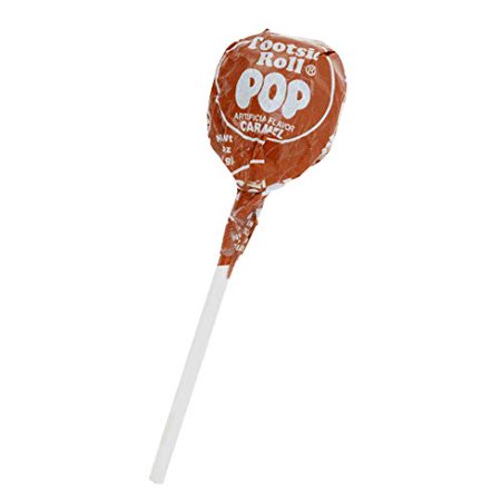 Tootsie Pops Limited Edition Individually Wrapped Single Flavor Lollipops with Tootsie Roll Center  Caramel  12.6 Ounce