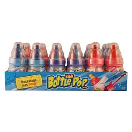 Baby Bottle Pop Candy  Assorted Flavor Lollipops with Dipping Powder (0.85 Oz.  20 Ct.)