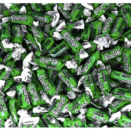 Frooties Green Apple Individually Wrapped Bulk Chewy Tootsie Roll Candy (3 Pound)