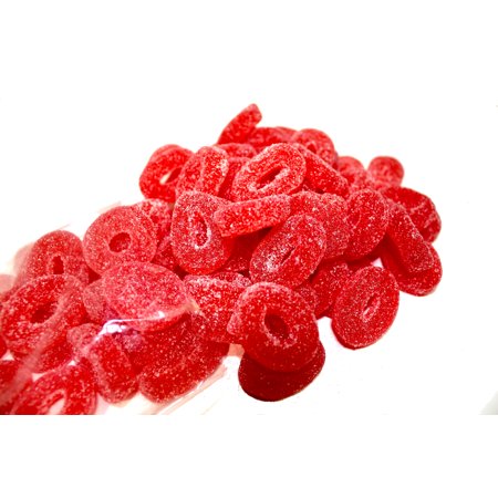 HC Watermelon Ring Gummies 1 Pound Bag