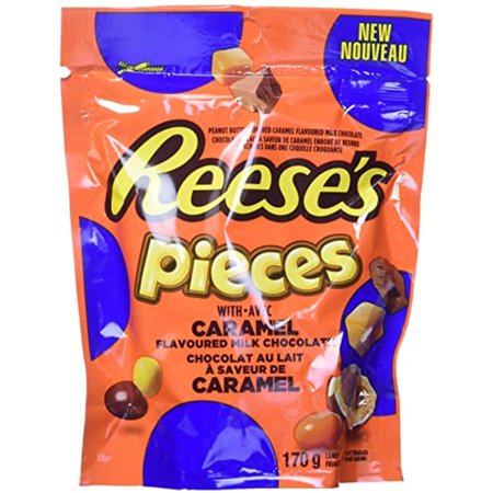 Reeses Pieces with Caramel Flavoured Chocolate Candy