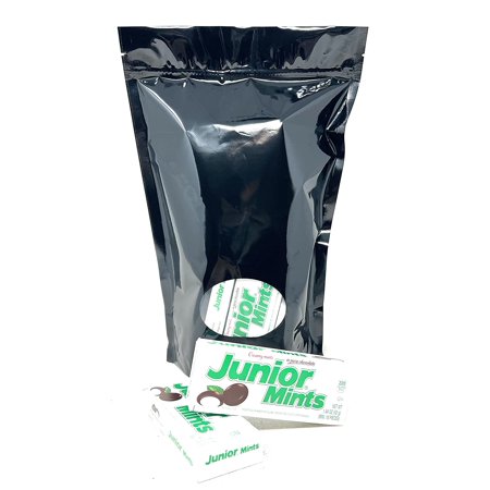 Junior Mints Dark Chocolate Covered Mint Cream Bites Premium Chocolate Collection Bulk Candy Favorites in Resealable Bag 12 Boxes (1.84 Oz Ea.) 1.38lb