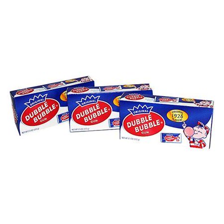 Dubble Bubble Original Bubble Gum - 3.5-oz. Theater Box