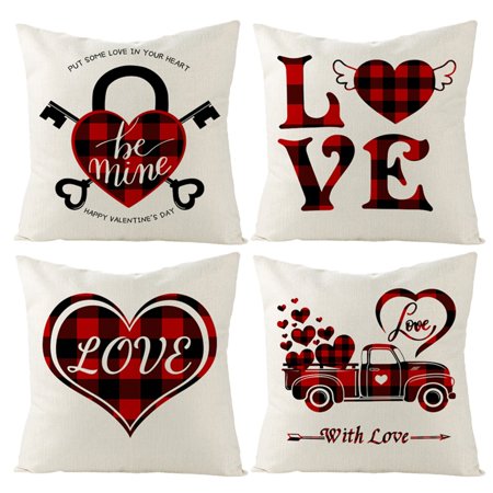 Valentine S Day Pillow Case Glitter Sofa Throw Cushion Cover Home Decor - 2022 New Toys Valentine S Day Pillow a-a#7287