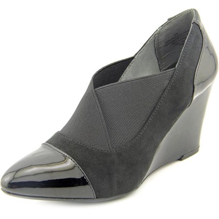 Mootsies Tootsies Gem Women Us 10 Black Wedge Heel