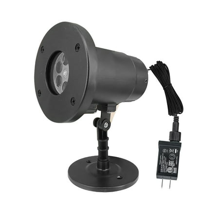 Usupdd Outdoor Plug in LED12 Picture Christmas Snowman Snowflake HD Projection Light WLL220811-4804