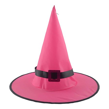 MIANHT Halloween Glowing Hat Children Adult Party Dance Party Dress up Witch Hat - 2022 Halloween Glowing Hat L-#3439