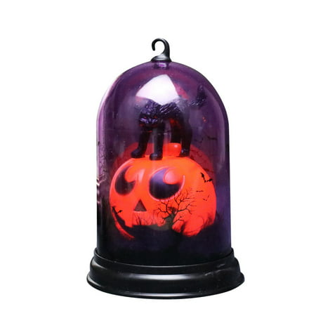 DDgui New Halloween Pumpkin Lantern LED Electronic Candle Ghost Festival Home Decoration DDgui WAA220920-5796