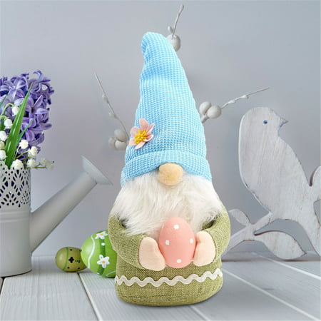 Usupdd Easter Gnome Plush Doll Decorations Handmake Scandinavian Tomte Usupdd 220805-9318