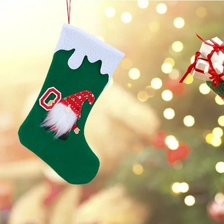 FengLS 2022 Christmas Stocking Gnome Faceless Doll Christmas Gift Bag Christmas Children Gifts 09-Decor-10A#2518 Ideal Gift 2022 Christmas Stocking
