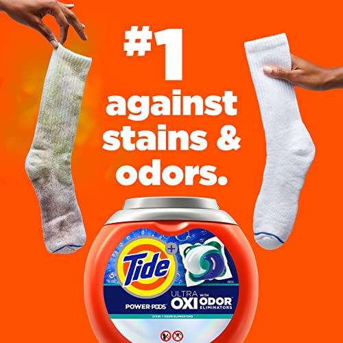 Tide Power PODS Laundry Detergent Soap Pacs with Odor Defense + Oxi  Original Scent  45 Count thumbnail