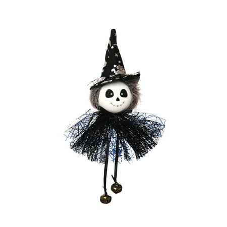 MIANHT Halloween Decorations Hanging Gnome OrnamentsPlus Pumpkin GhostWitchBlackCat - 2022 Halloween Decorations Hanging L-#3119