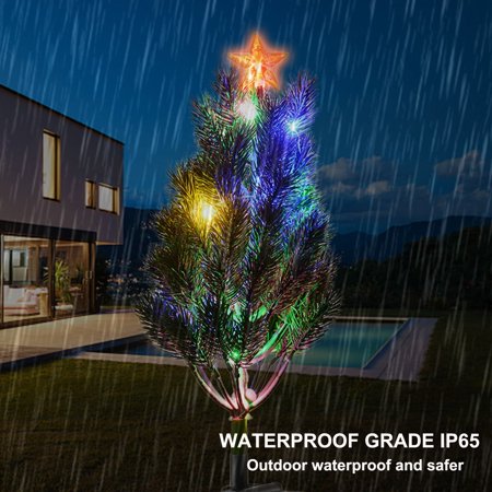 Usupdd Solar Christmas Decoration Light LED Christmas Tree Plug in Light Outdoor Garden Decoration Light Usupdd WLL220812-6678