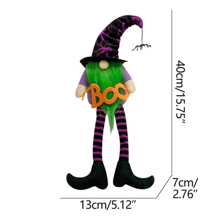 MIANHT Halloween Gnomes Plush Decor Rudolph Faceless Doll Goblin Plush Toy Home Decoration - 2022 Halloween Gnomes Plush S-#3251
