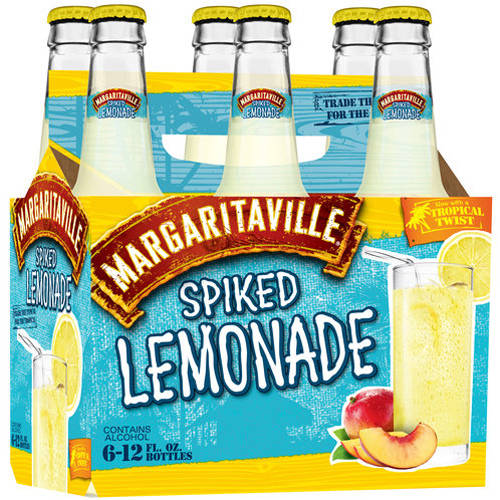 Margaritaville Spiked Lemonade, 12 Fl Oz, 6 Pack