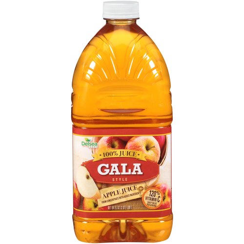 Delsea Farms 100% Gala Style Apple Juice, 64 Fl. Oz.