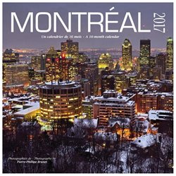 Montreal Wall Calendar (bilingual) by Wyman Publishing