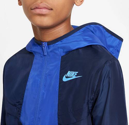New Nike Boys' Sportswear Windrunner Anorak ½ Zip Jacket Choose Size MSRP $65 thumbnail