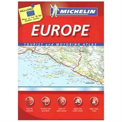 Michelin Europe Tourist and Motoring Atlas No.1136 (spiral)