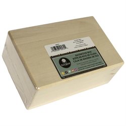 Basswood Hinged Box-8.25x3.25x5.38