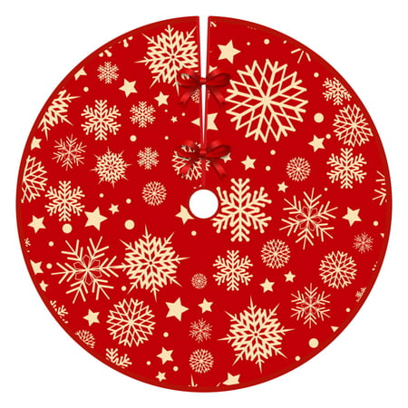 Zpj5#5796 Christmas Ornaments Christmas Tree Skirt Printed Tree Skirt Home Christmas Tree Decoration Z#5796 DR8