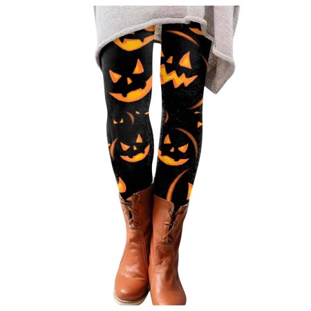 Dresses for Women 6051 Wedding Guest Dresses for Women Women S Halloween Printing Slim Stretch Yoga Pants Outdoor Gym Pants TEELON