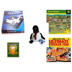 Children's Fun & Educational Gift Bundle - Ages 6-12 Years [5 Piece] No. Dbund-6-12-9905