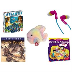 Children's Fun & Educational Gift Bundle - Ages 6-12 Years [5 Piece] No. Dbund-6-12-6504