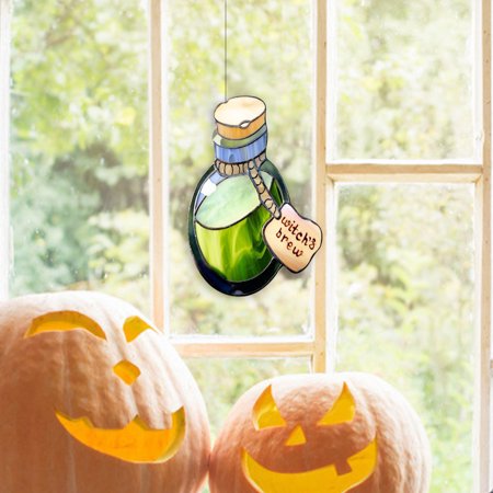 2022 Newest Halloween Painted Bottle Pendant Gift Home Creative Decoration LJ-C#10277 Halloween Painted Bottle