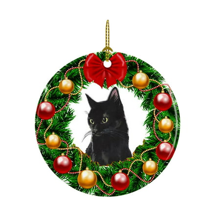 Usupdd New Fashion Orange Cat Sphynx Cat Siamese Cat British Shorthair Christmas Ornament Usupdd WBB220912-5796