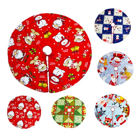 Miximx Christmas Tree Skirt Ornament 47 Inch Diameter Christmas Tree Bottom Decoration - Gifts Ltz Miximx Christmas Tree Skirt a-a#3943