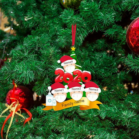 DDgui Fashion New Personalized Christmas Ornament for 2020 Christmas Hanging Ornaments Family Gift DDgui220929-9332
