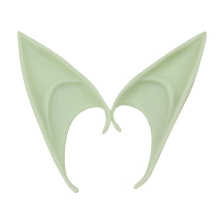 Usupdd Halloween Ears Party Dress up Props Latex Elves Pointed Ears Toys WANG220810-4723