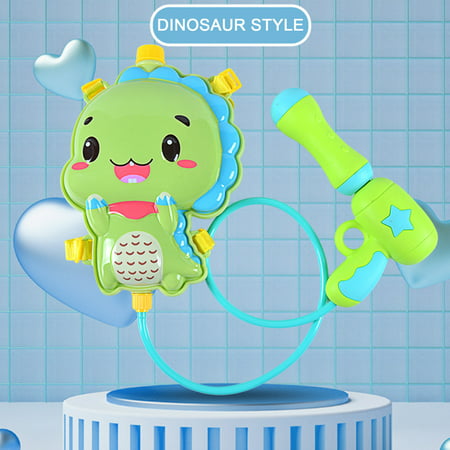 Dinosaur Cute Favorite Backpack Water Toys Children S High-capacity Beach Outdoor Water Play Pull Water Toys 912-lj#5104 Halloween Toys Dinosaur Cute 