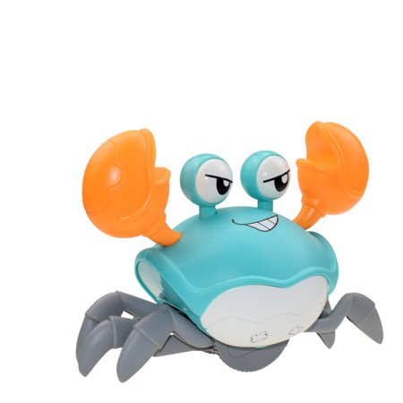 MIANHT Cartoon Electric Auto Voice Control Crawl Big Crab Toy with Light Projection - 2022 Fashion Cartoon Electric Auto D-#6974