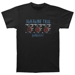 Alkaline Trio Men's Goddamnit T-shirt XX-Large Black
