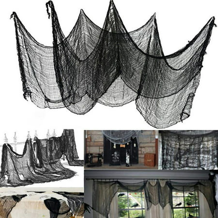 DDgui Halloween Ghost Festival Decoration Gauze Black Gauze Bar Haunted House Atmosphe - 2022 New Toys Halloween Ghost a-a#5674 DDgui 220919-5674