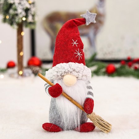 Usupdd Christmas Decorations Home Dolls Decorative Dolls Ornaments Couple Dolls Faceless Dolls WLL220811-2289