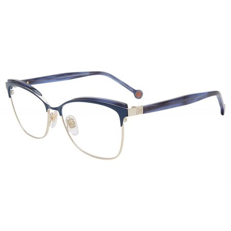 CAROLINA HERRERA-VHE188K 0492 Cateye Eyeglasses Blue