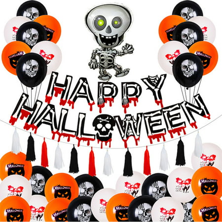 Usupdd Halloween Aluminum Foil Spoof Tricky Skull Party Decoration Aluminum Foil Orname - 2022 New Toys Halloween Aluminum Foil a-a#5325 New 20220912-