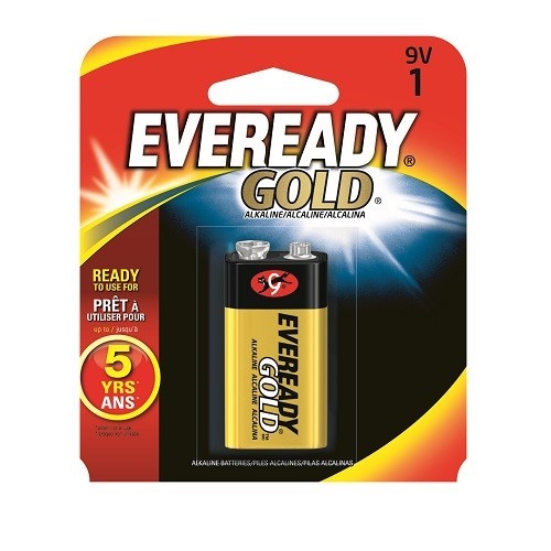 ENERGIZER 9V EVEREADY Alkaline Battery