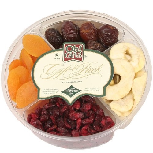 Dried Fruit Gift Tray 4-section - Oh! Nuts