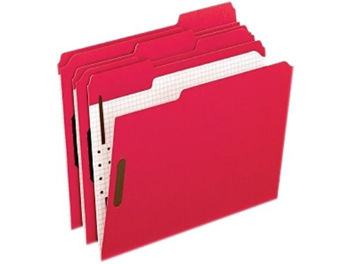 Pendaflex 1/3 Cut Colored Fastener Folders