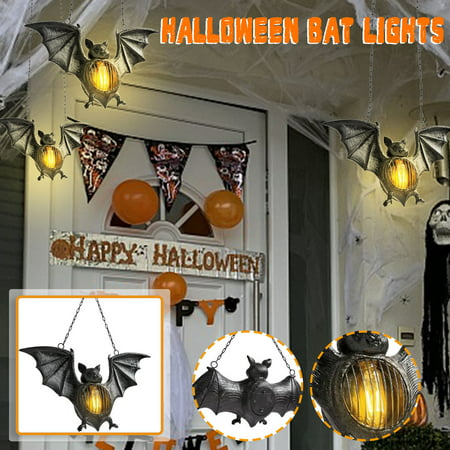 LED Lamp Hanging Lantern Party Hanging Decor Props Supplies Halloween Decoration-Bat Lantern Ljddg#9734 Home Decoration LED Lamp Hanging