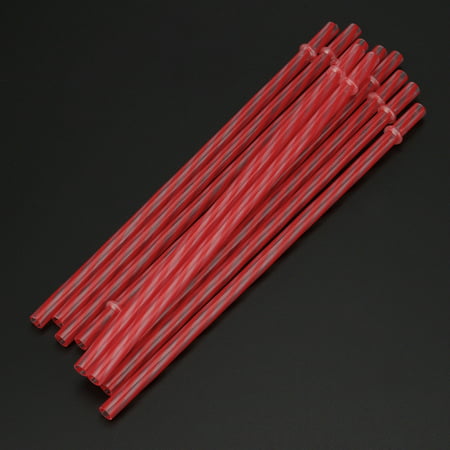 DDgui Colorful Reusable Hard Plastic Stripe Drinking Straws Party Decoration - 2022 New Toys Colorful Reusable a-a#4542 DDgui 220919-4542