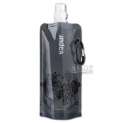 Faltflasche Vapur Reflex 0.5 L Grau-weiß
