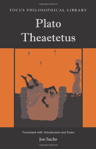 Plato: Theaetetus (Focus Philosophical Library) Plato [Used - Poor] [Softcover]