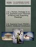 U S V. Wyman Partridge & Co U.s. Supreme Court Transcript of Record with Supporting Pleadings Paperback | Indigo Chapters