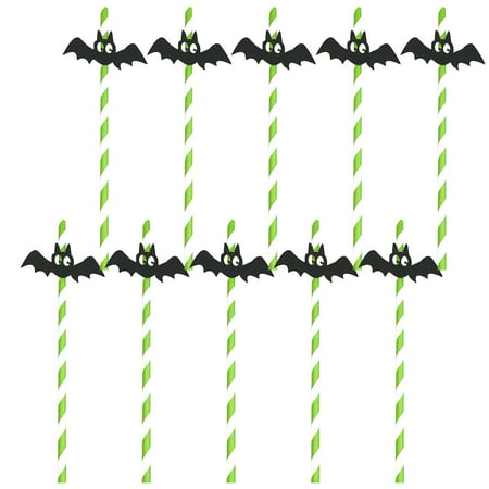 Halloween Creative Straw Shooting Props Funny Personality Straw Party Layout 10pcs a Bag Halloween Decorations-a#6858 2022 Halloween Halloween Creativ